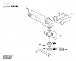 Bosch 3 603 C48 000 Pws 13-125 Ce Angle Grinder 230 V / Eu Spare Parts